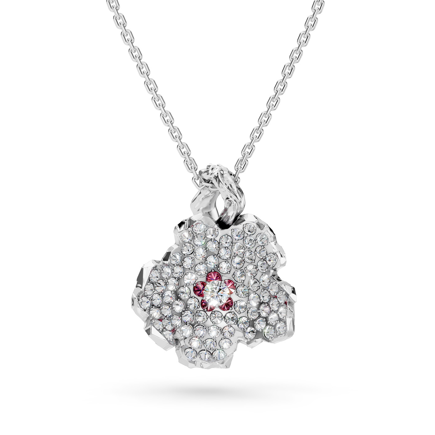 Necklace collection Almond Blossom, Diamond, Ruby, 18K Gold | Photo 1
