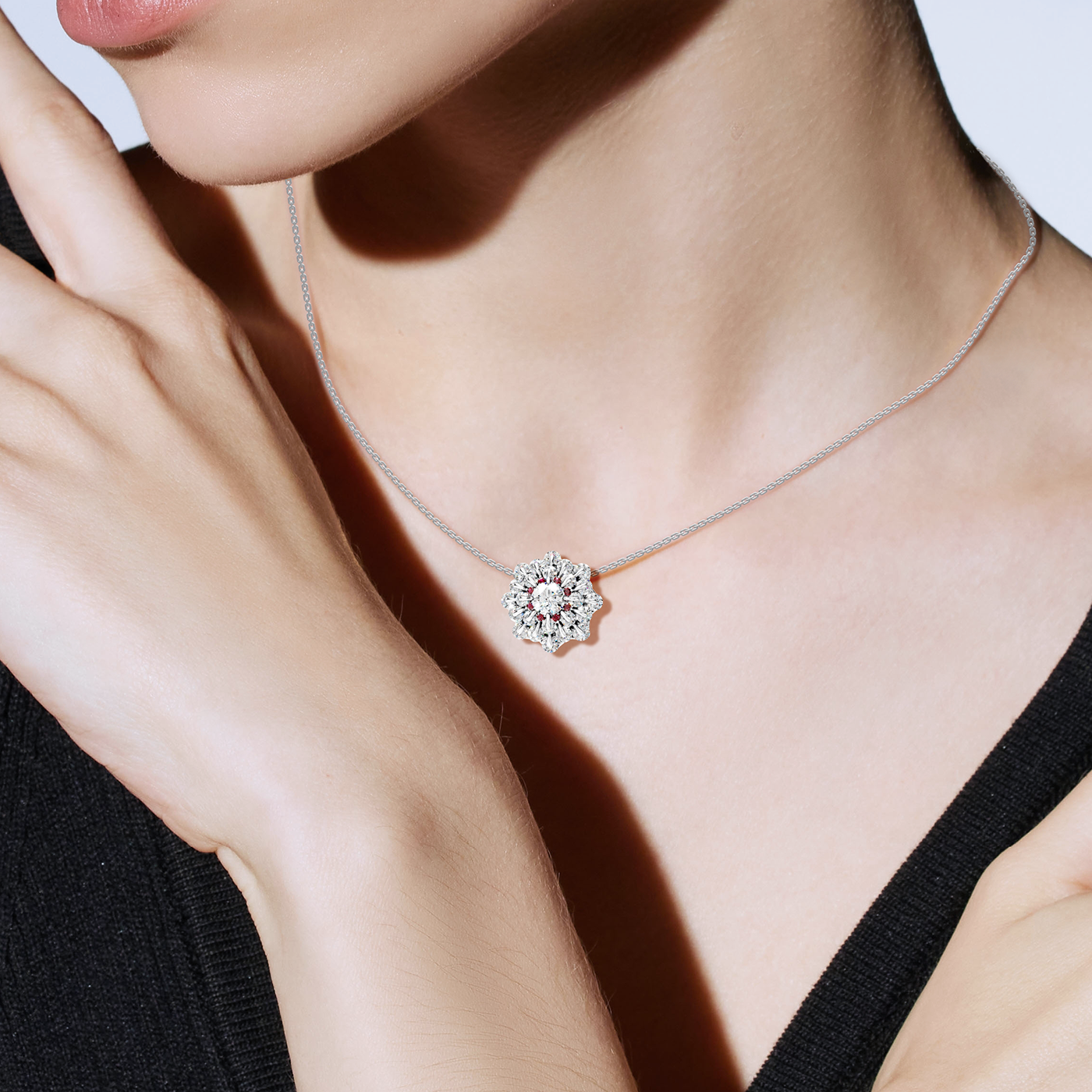 Necklace  Waltz of Snowflakes | Photo 3