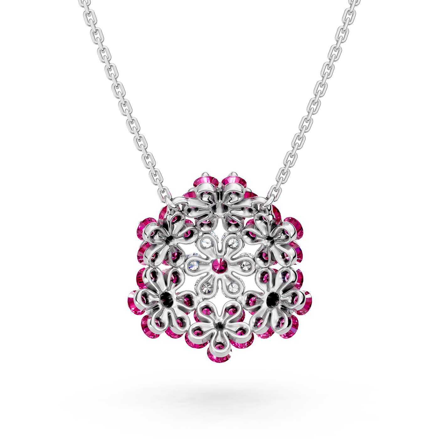 Necklace 'Tsvetodelika',  Waltz of Flowers | Photo 6