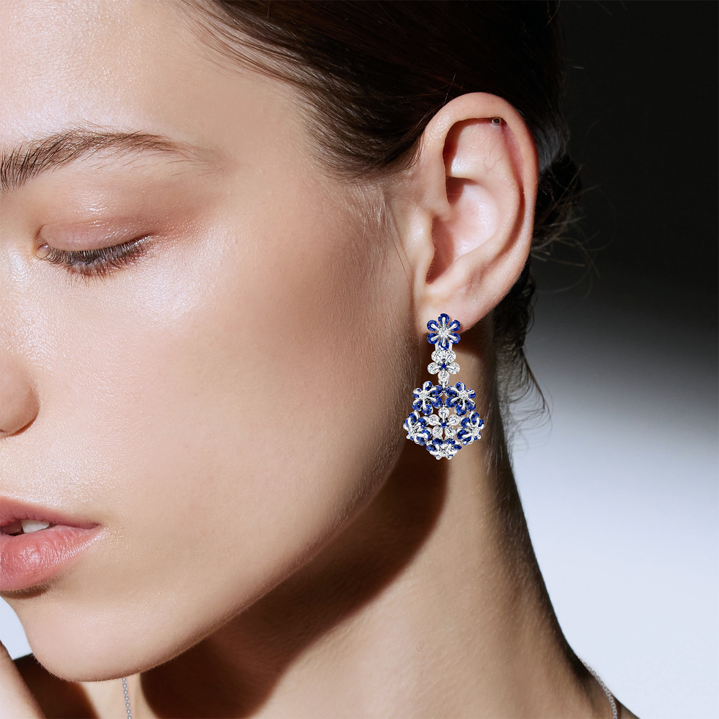 Earrings 'Tsvetodelika',  Waltz of Flowers | Photo 3