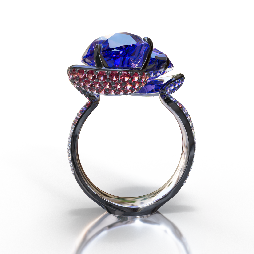 Ring 'The frame without the central stone' | Photo 3