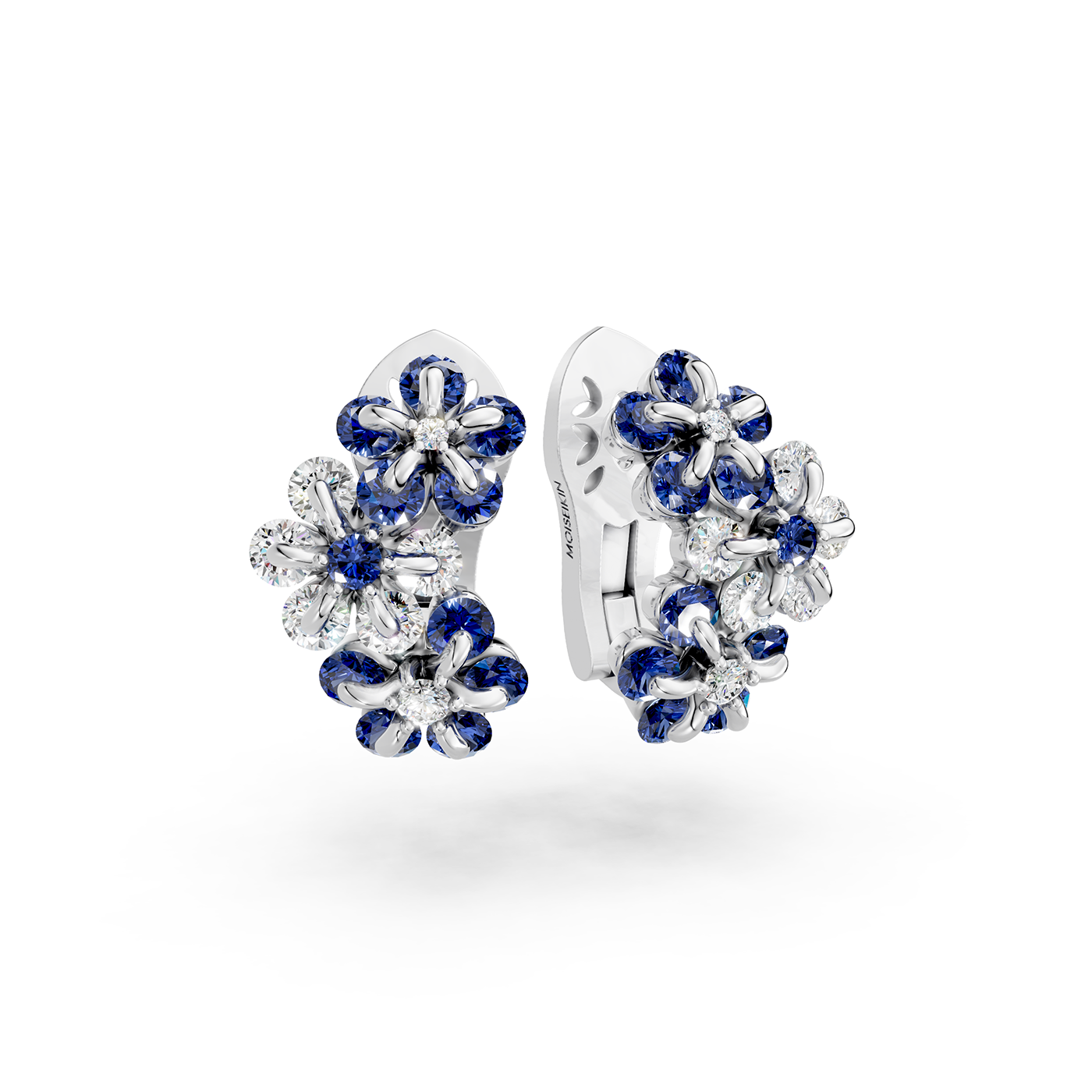 Earrings 'Tsvetodelika',  Waltz of Flowers | Photo 1