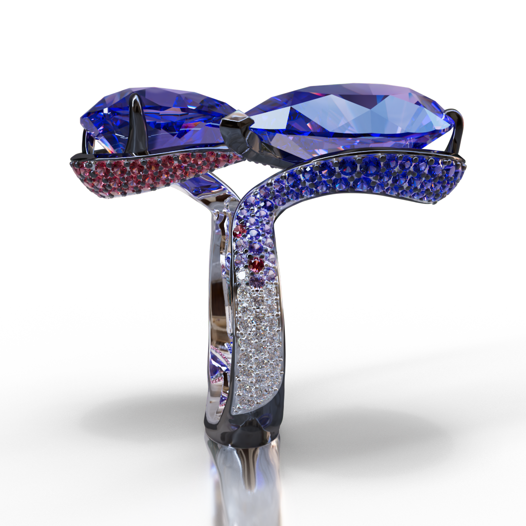 Ring 'The frame without the central stone' | Photo 2