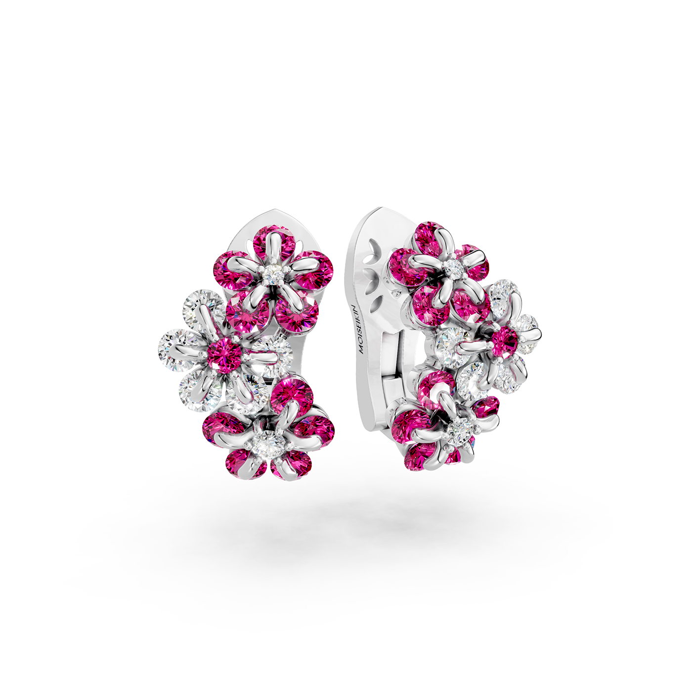 Earrings 'Tsvetodelika',  Waltz of Flowers | Photo 1