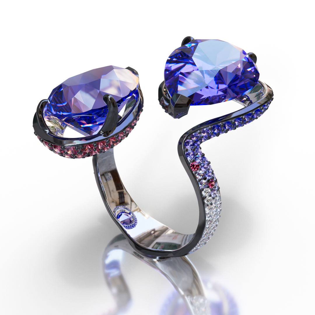 Ring 'The frame without the central stone' | Photo 1