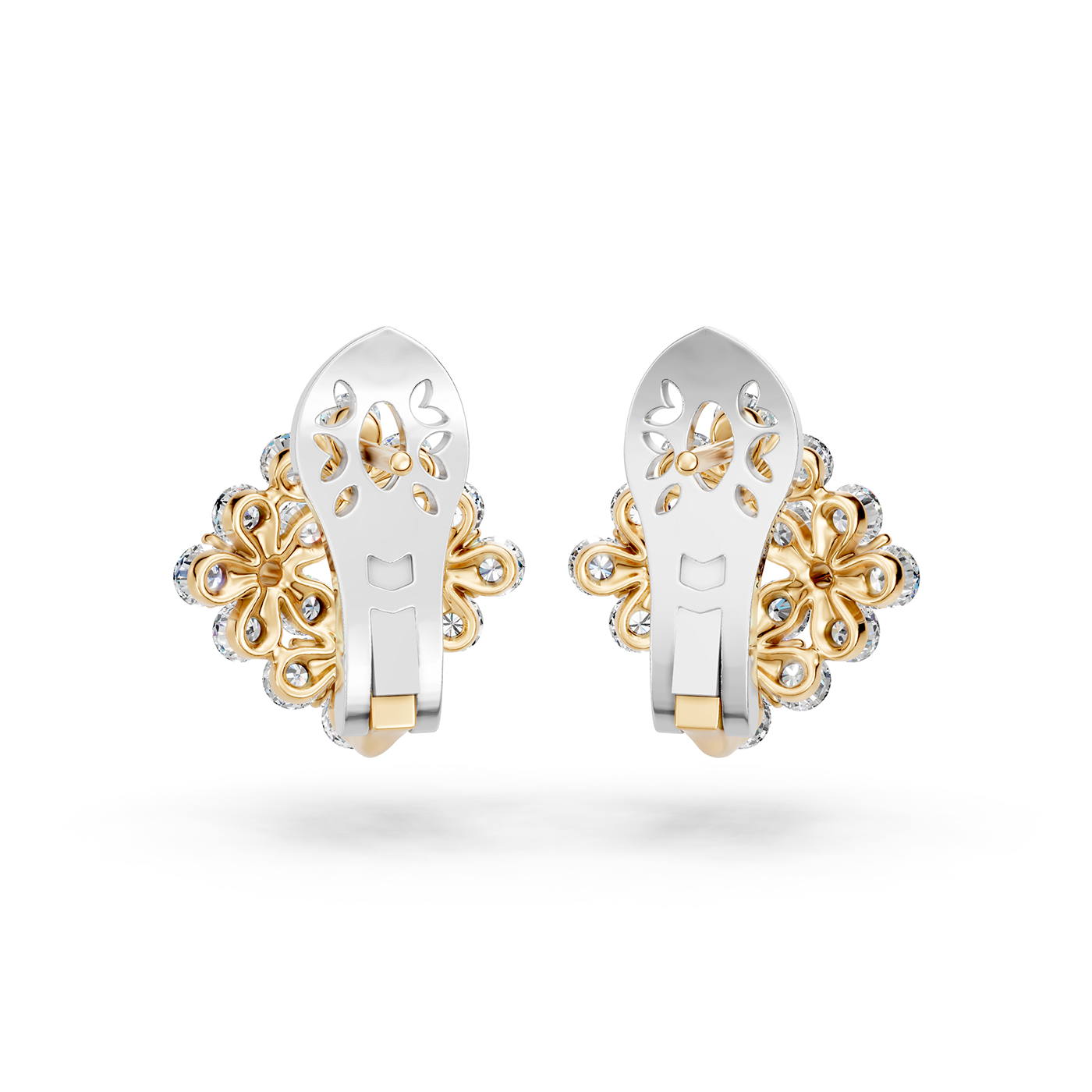 Earrings 'Forget-me-nots',  Waltz of Flowers | Photo 2