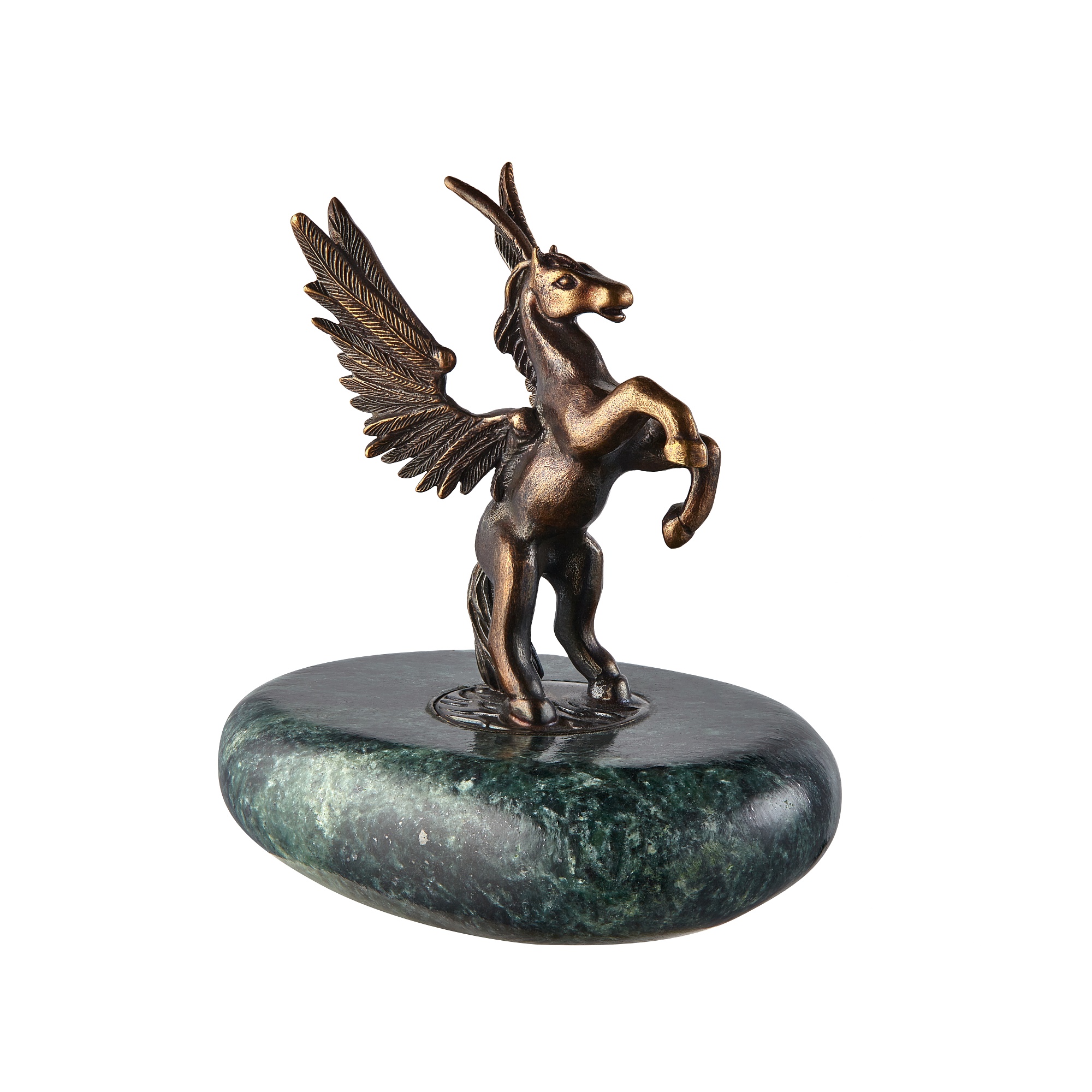 Interior Accessory  «Pegasus», collection Symbol of the Year, MOISEIKIN, Serpentinite, Bronze | Photo 2