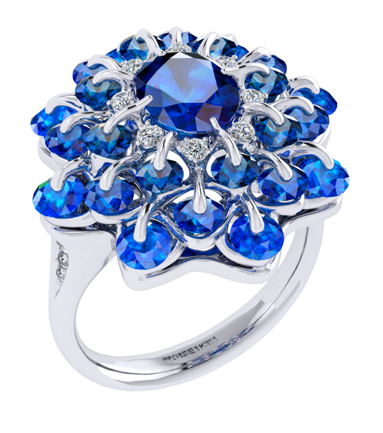 Кольцо  Цветной бал