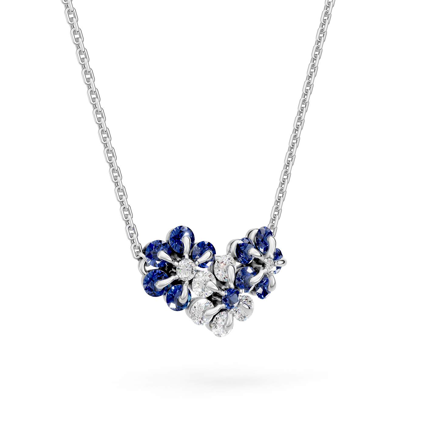 Necklace 'Tsvetodelika',  Waltz of Flowers | Photo 2