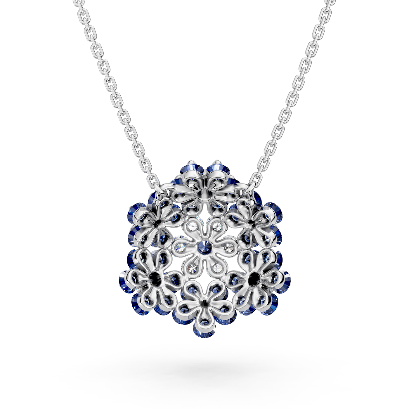 Necklace 'Tsvetodelika',  Waltz of Flowers | Photo 6