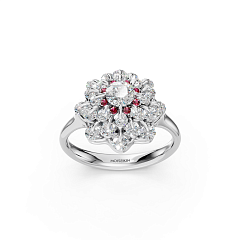 Кольцо Вальс снежинок | Фото 1