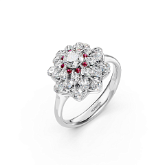 Кольцо Вальс снежинок | Фото 1