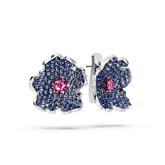 Серьги Цветение миндаля | Фото 1