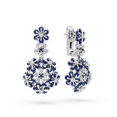 Earrings "Tsvetodelika",  Waltz of Flowers | Photo 1