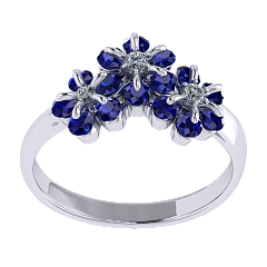 Кольцо «Цветоделика», Вальс цветов | Фото 1