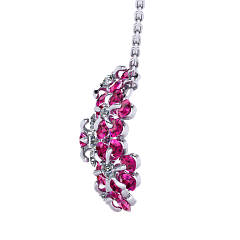 Колье «Цветоделика»,  Вальс цветов | Фото 1