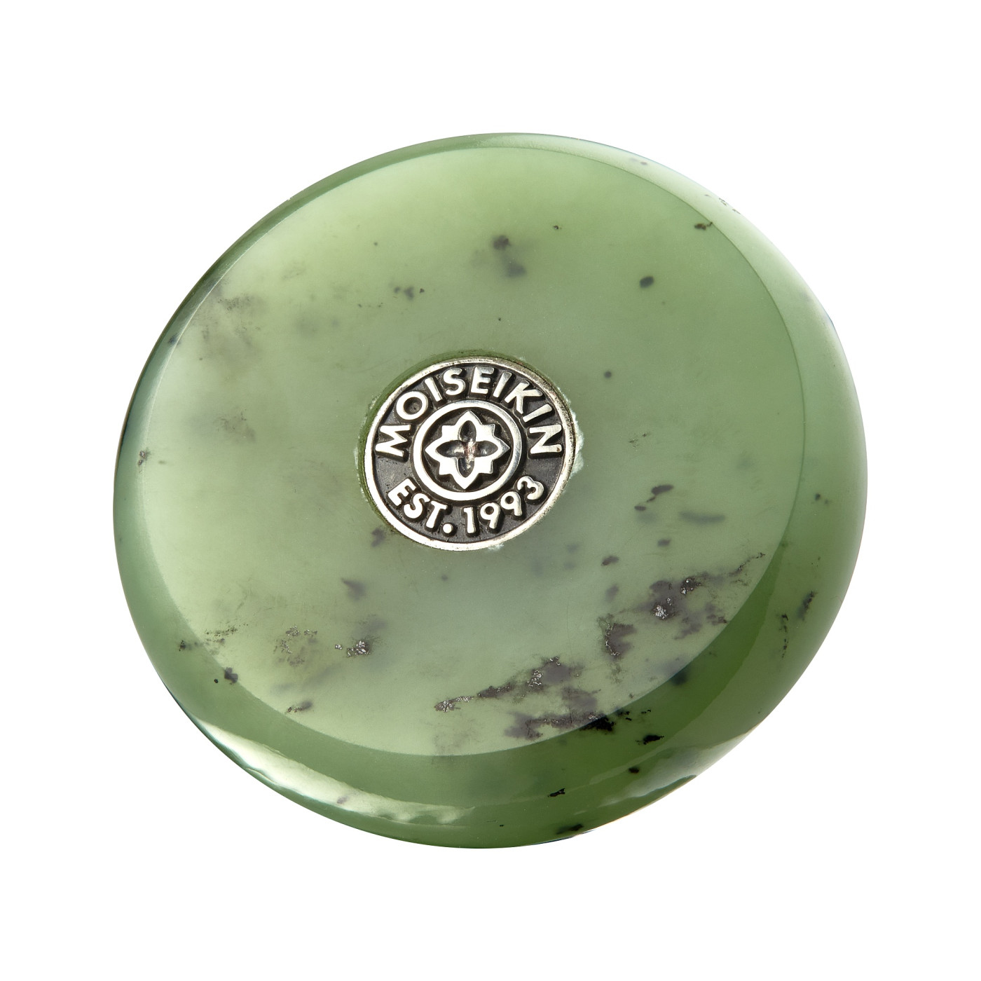 Souvenir 'Pug', collection Symbol of the Year, Nephrite, Ruby, SV925 Silver | Photo 4