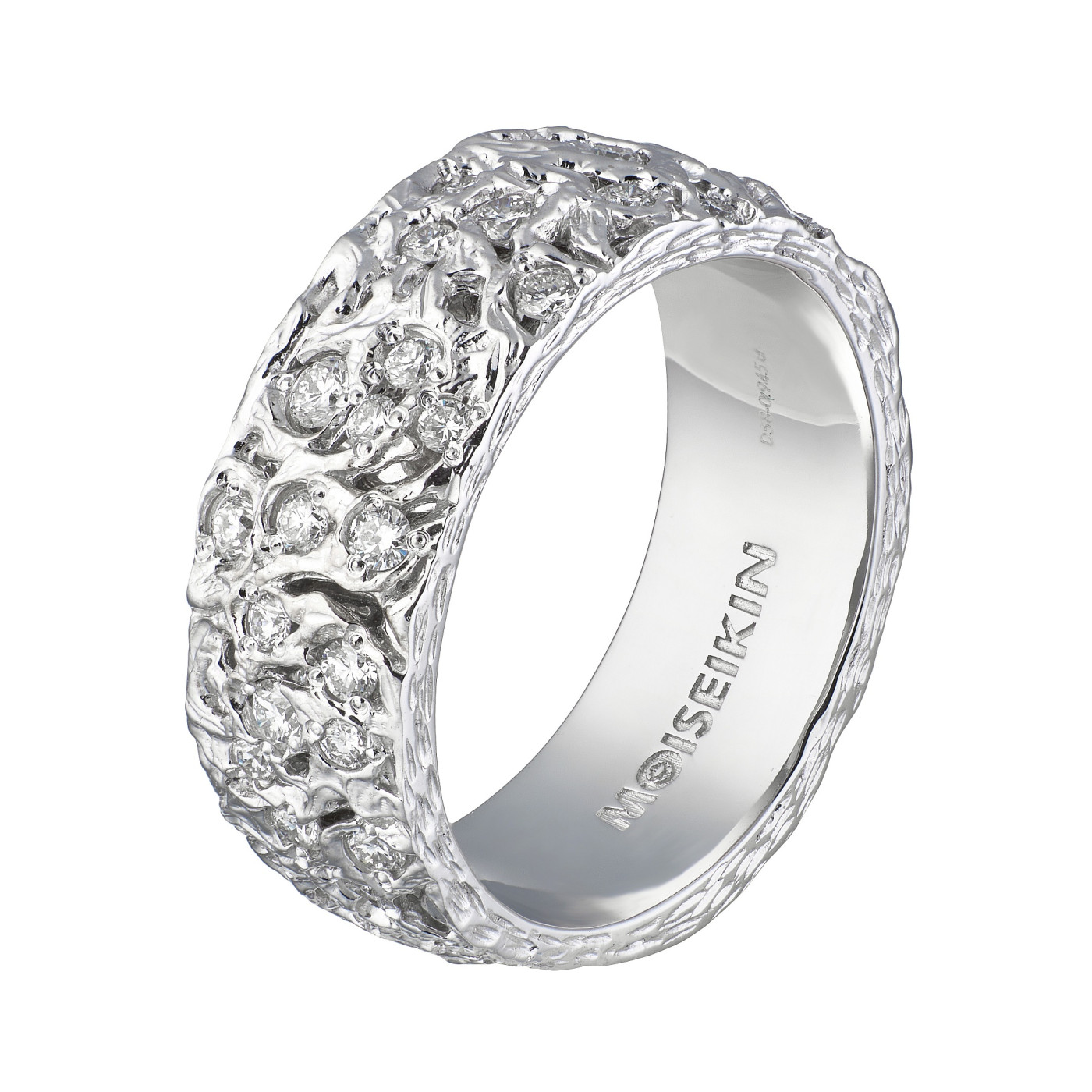 Ring collection Starry Night, Diamond, 18K White Gold