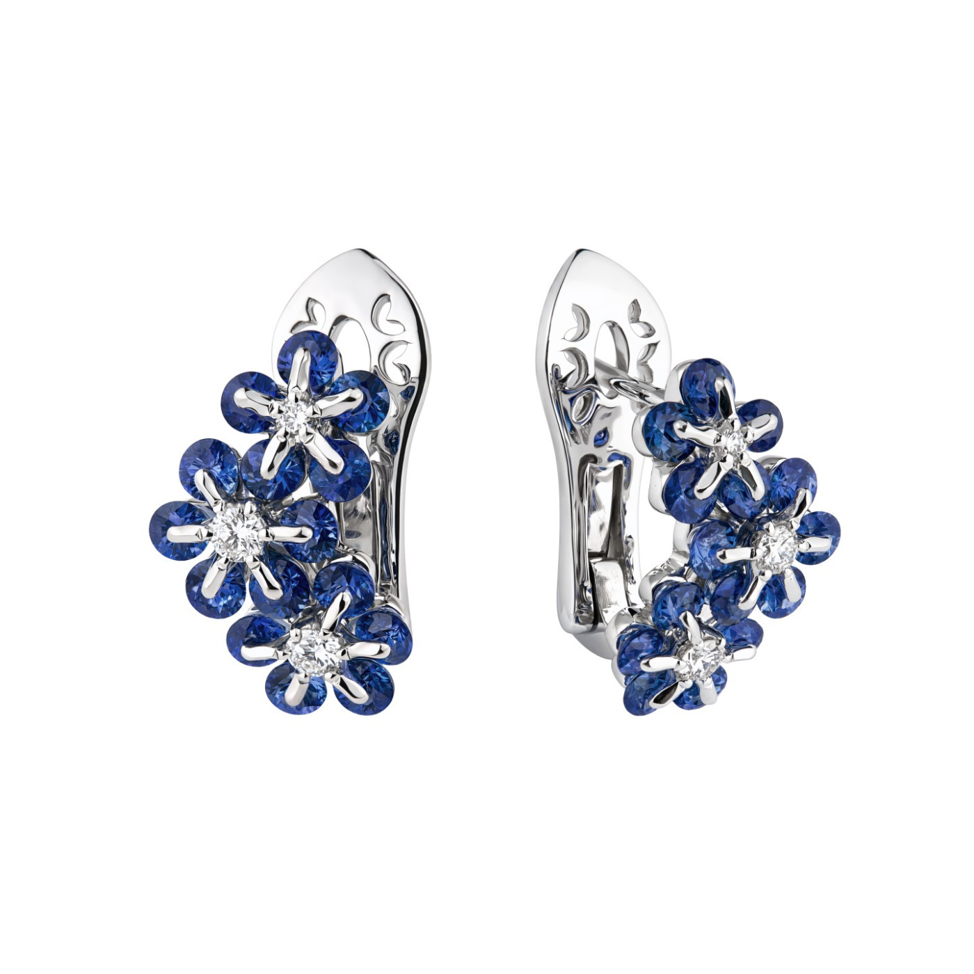 Серьги «Цветоделика», Вальс цветов | Фото 1