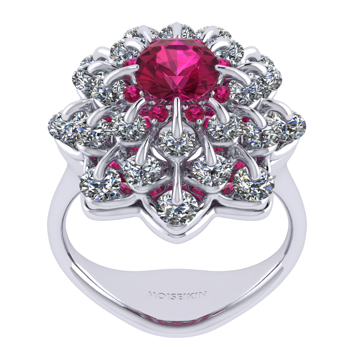 Ring 'The frame without the central stone',  Ball of Colours | Photo 2