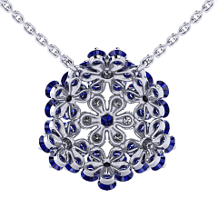 Колье «Цветоделика»,  Вальс цветов | Фото 1