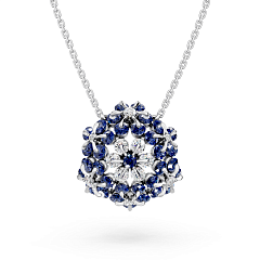 Necklace "Tsvetodelika",  Waltz of Flowers | Photo 1