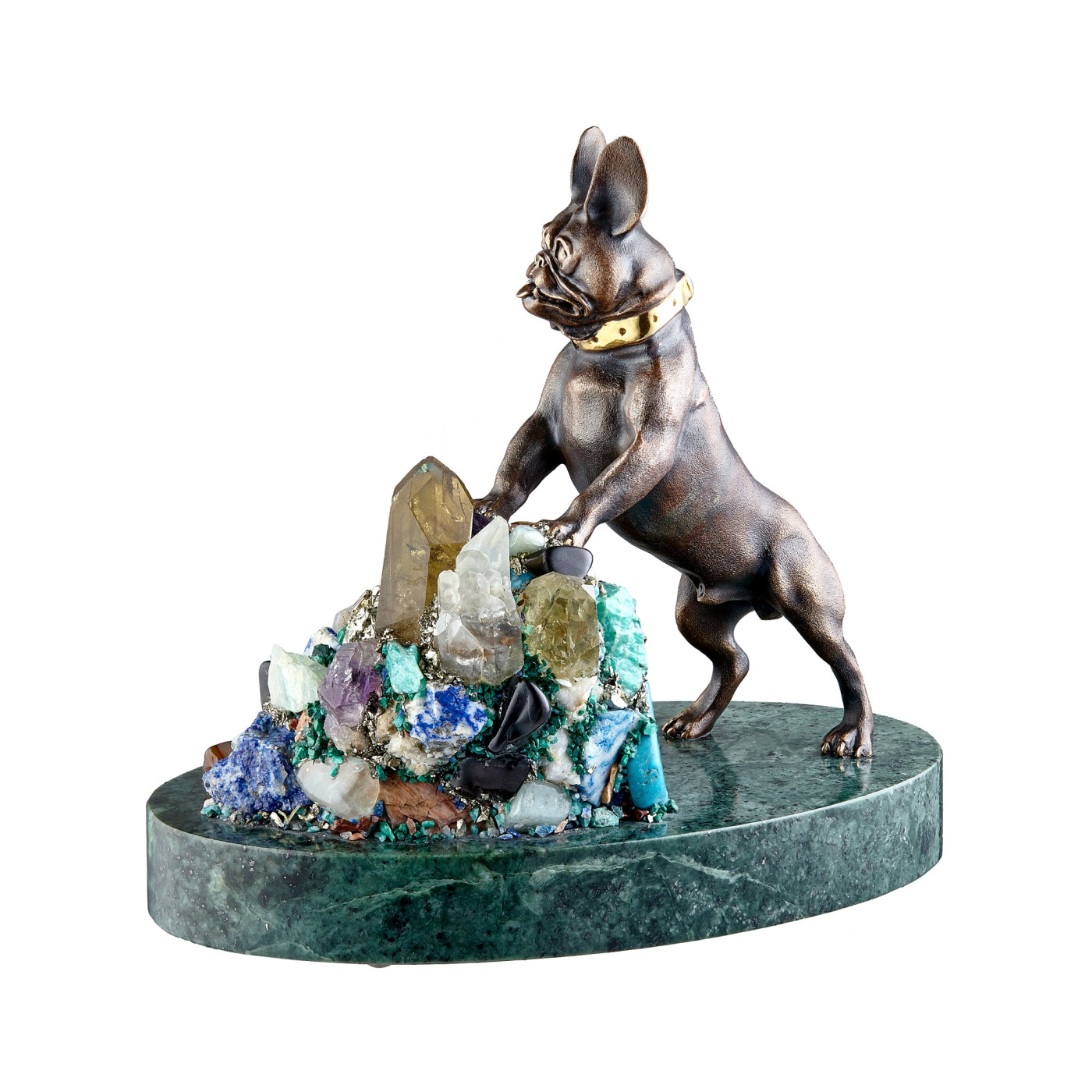 Sculpture / Figurine 'French bulldog with Gem Hill',  Symbol of the Year | Photo 2