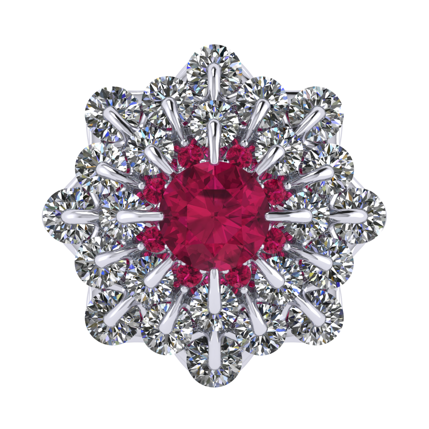 Ring 'The frame without the central stone',  Ball of Colours | Photo 4