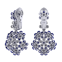 Серьги «Цветоделика»,  Вальс цветов | Фото 1