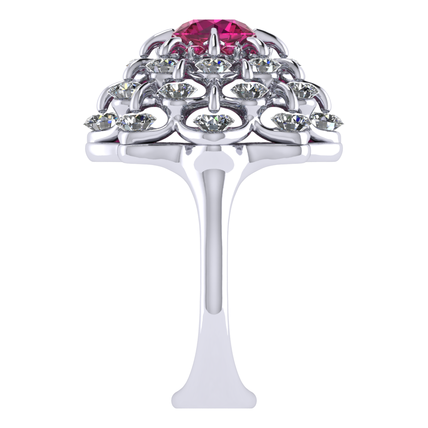 Ring 'The frame without the central stone',  Ball of Colours | Photo 5