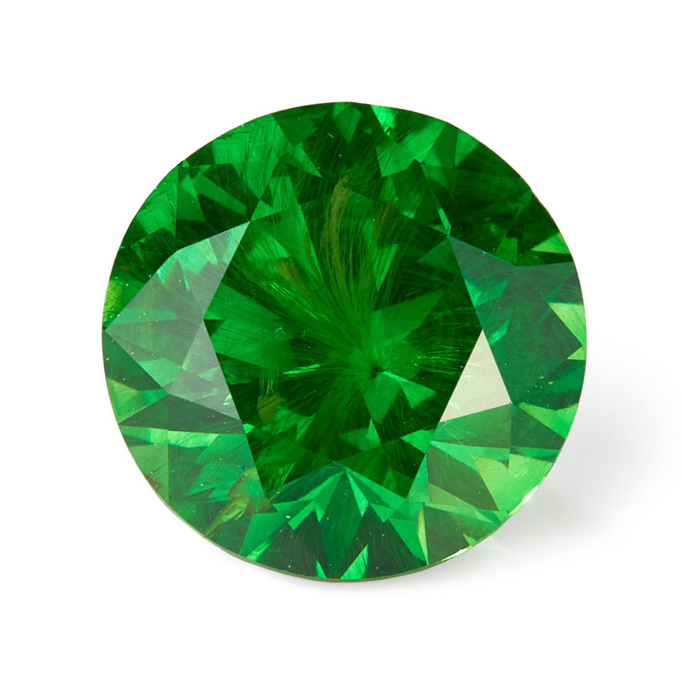 Ring 'The frame without the central stone', collection Ball of Colours, Demantoid, Diamond, Ruby | Photo 6