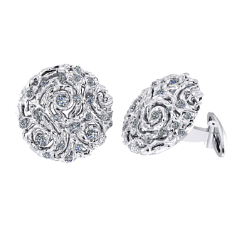 Запонки  Звездная ночь