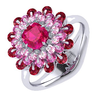 Setting: Ring  Ball of Colours