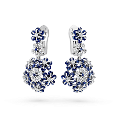Earrings "Tsvetodelika",  Waltz of Flowers | Photo 1