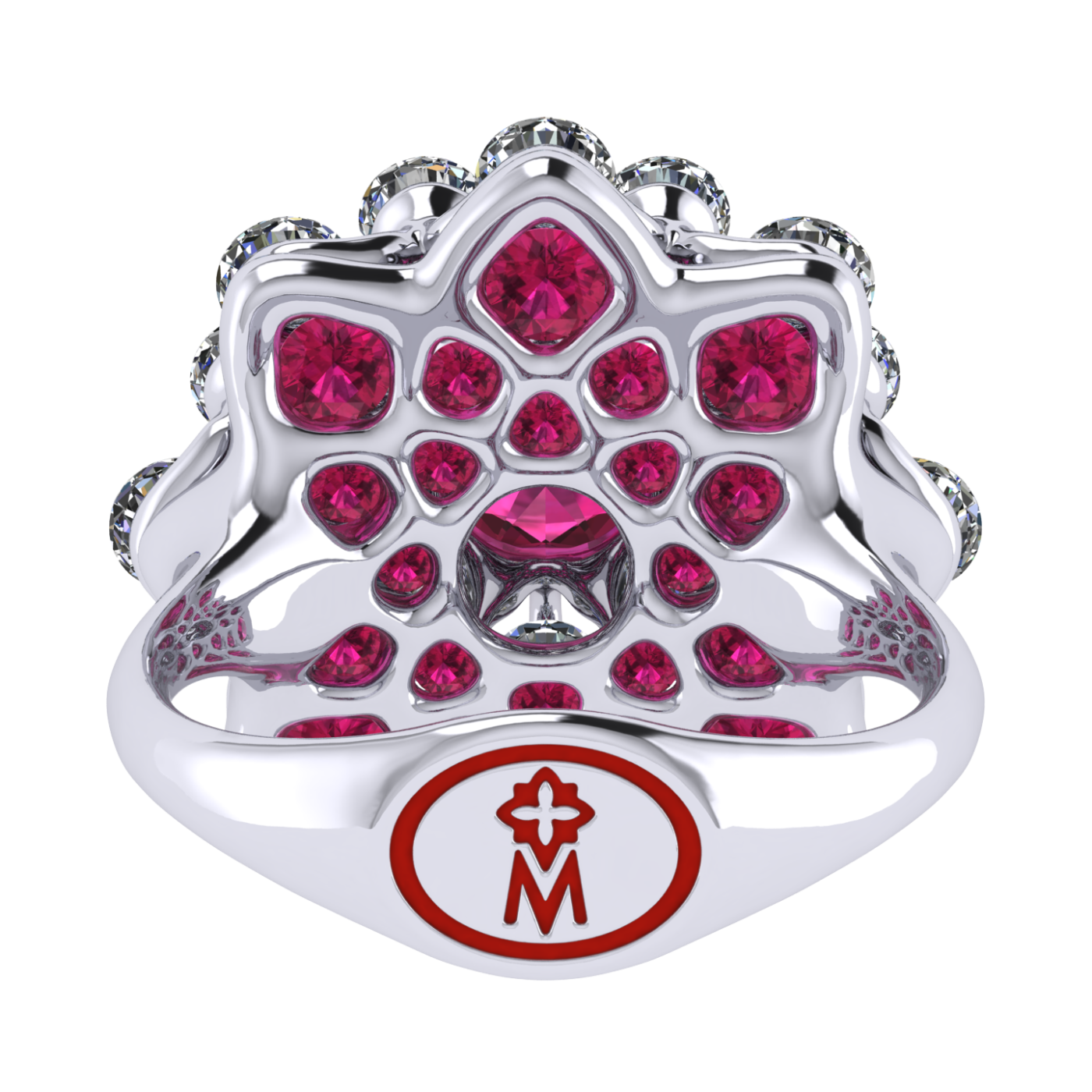 Ring 'The frame without the central stone',  Ball of Colours | Photo 7