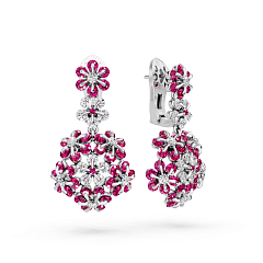Earrings "Tsvetodelika",  Waltz of Flowers | Photo 1