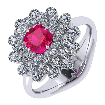 Setting: Ring  Ball of Colours